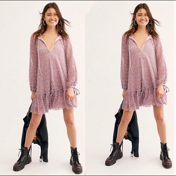 FREE PEOPLE Jenny Mini Dress - Picture 1 of 4